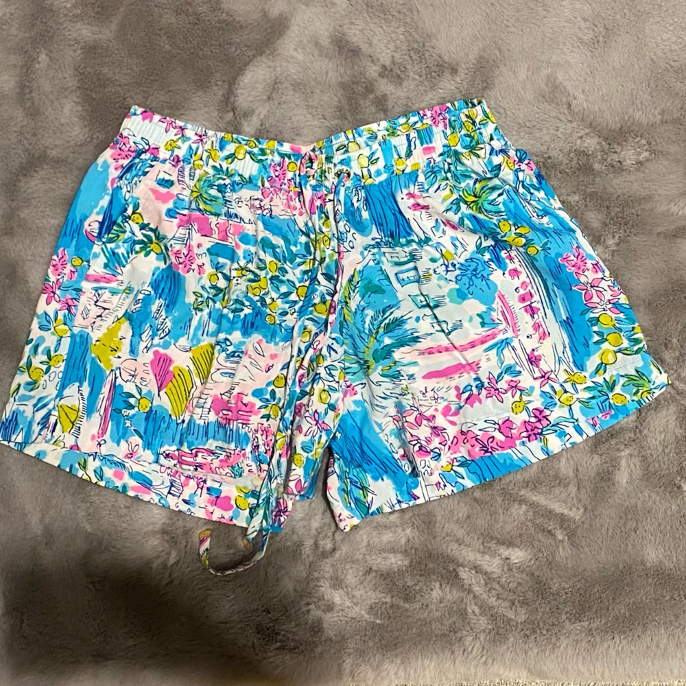 Lilly Pulitzer Toile Katia Shorts